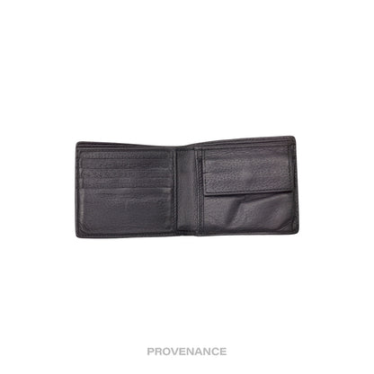 🔴 Gucci GG Marmont Bifold Wallet - Black Leather