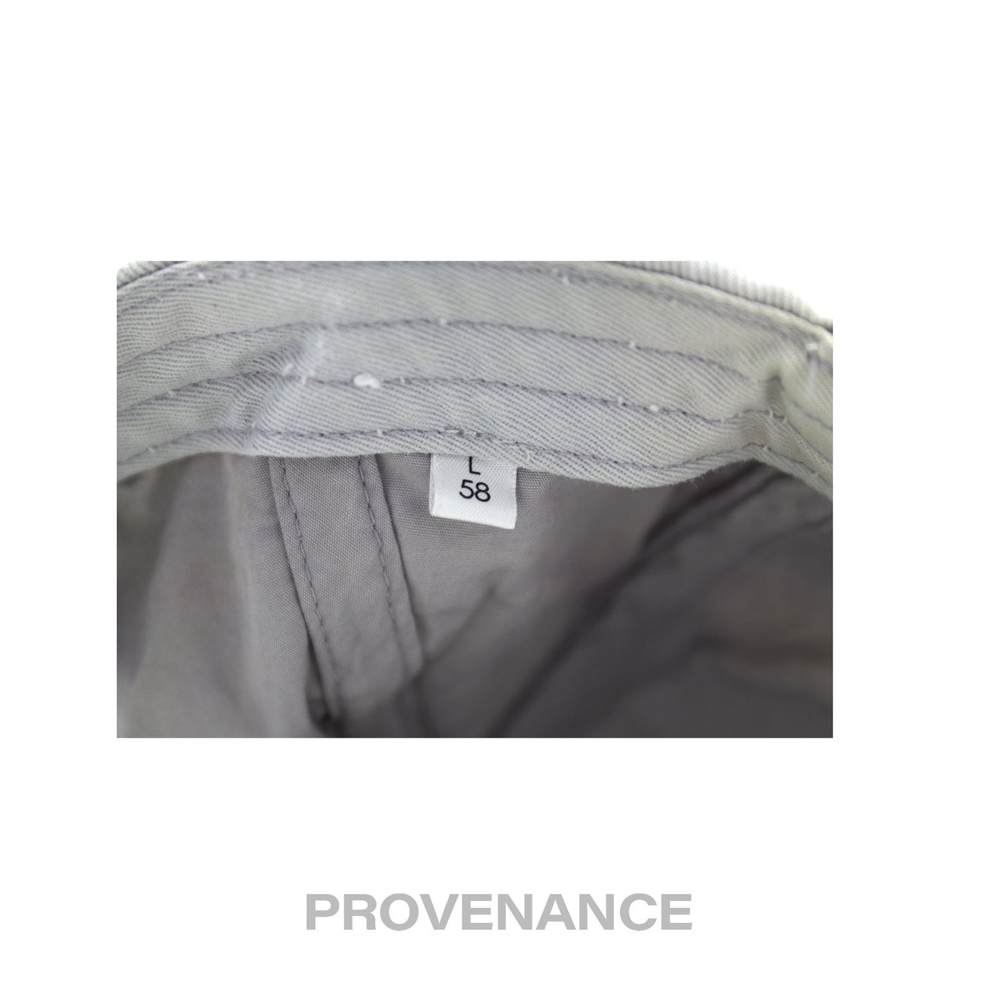 🔴  Balenciaga Embroidered Logo Cap - Grey