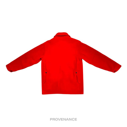 🔴  Filson Mackinaw Wool Cruiser Jacket - Scarlet Red 38 S