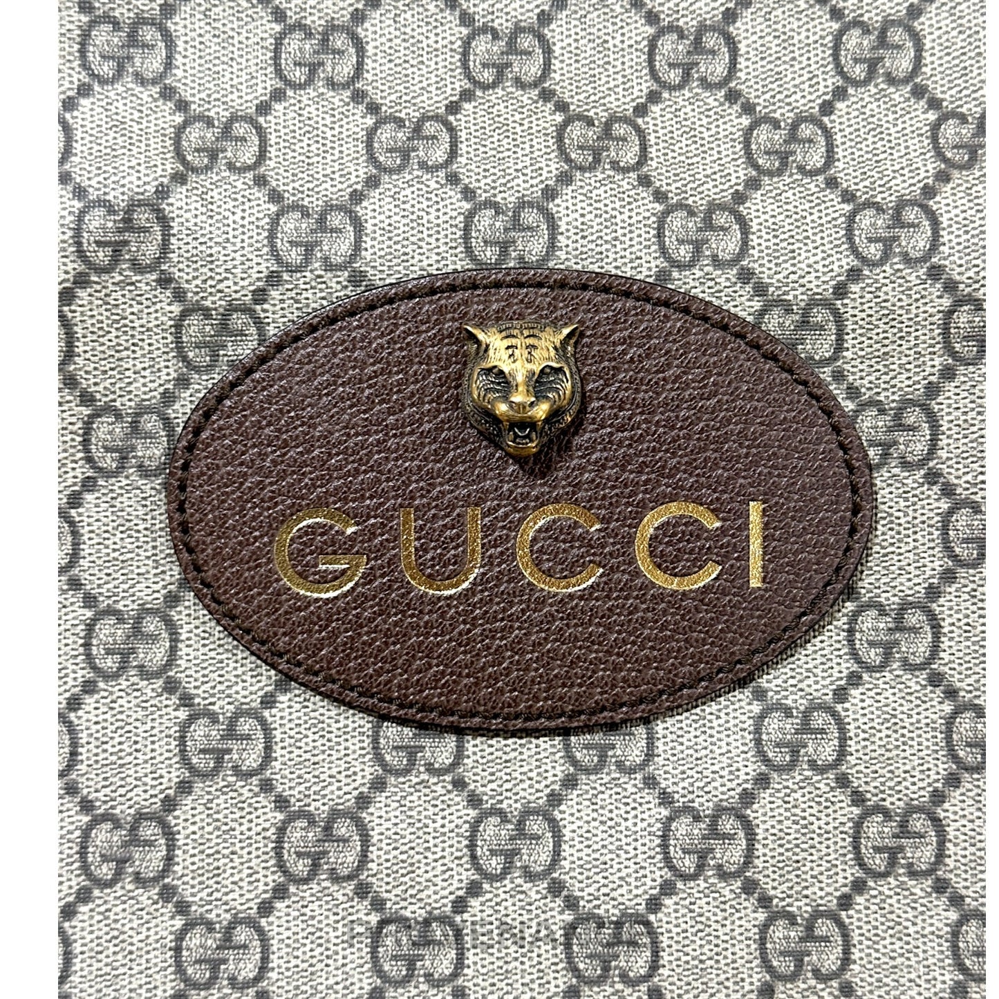 🔴 Gucci Neo Vintage Drawstring Tote Backpack - GG Canvas
