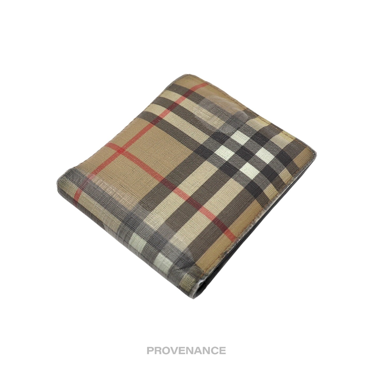 🔴 Burberry Bifold Wallet - Nova Check Black