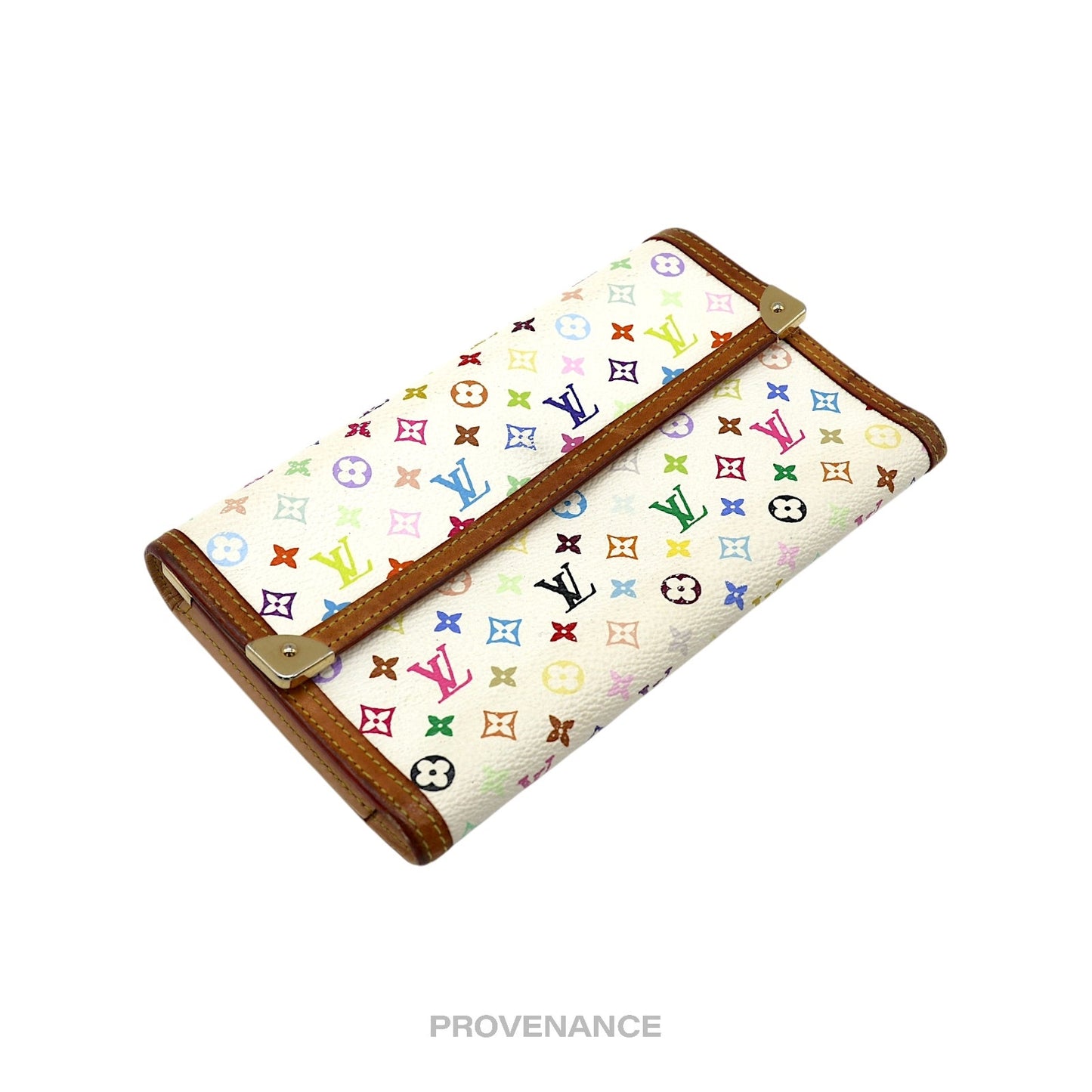 🔴 Louis Vuitton International Wallet - Monogram Multicolore