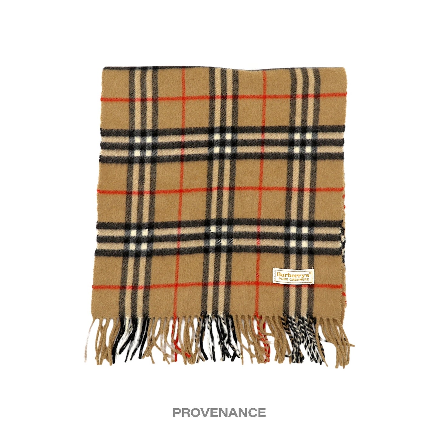 🔴 Burberry Scarf - PURE CASHMERE Nova Check