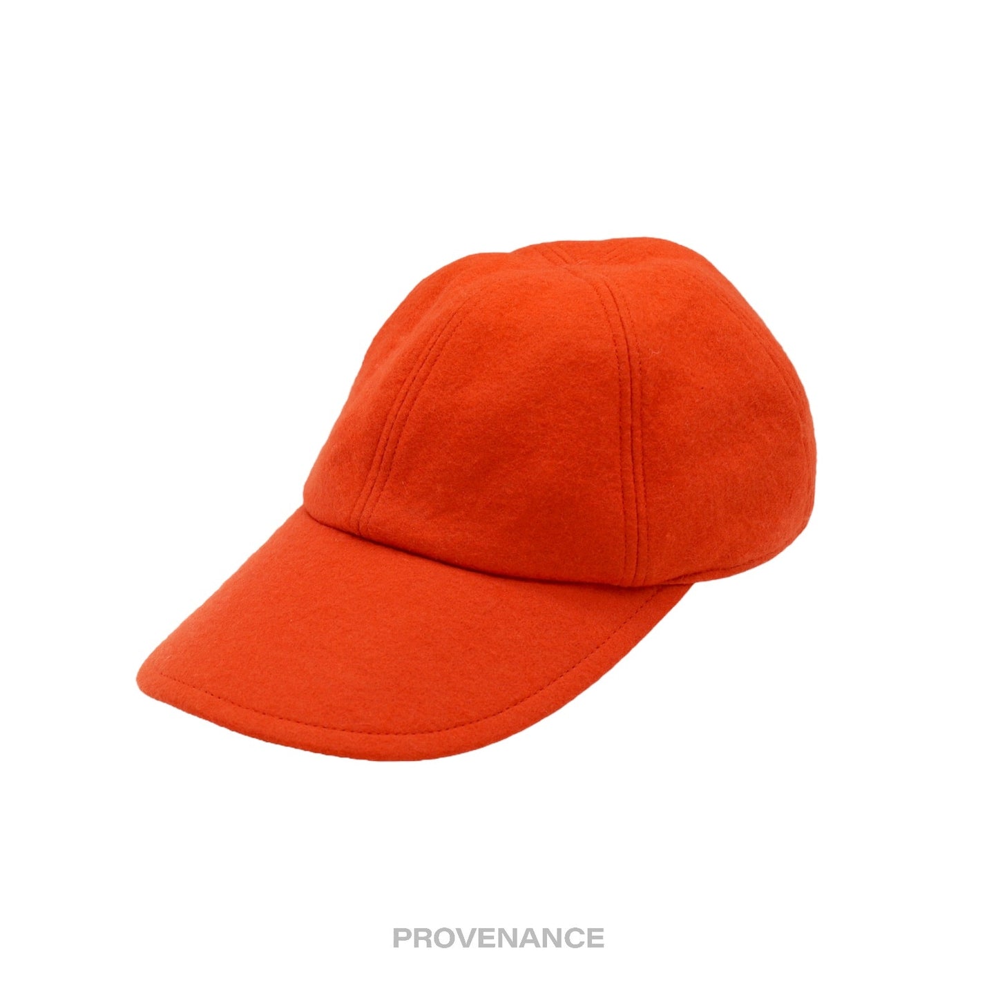 🔴 Christian Dior CD Wool Blend Cap Hat - Orange