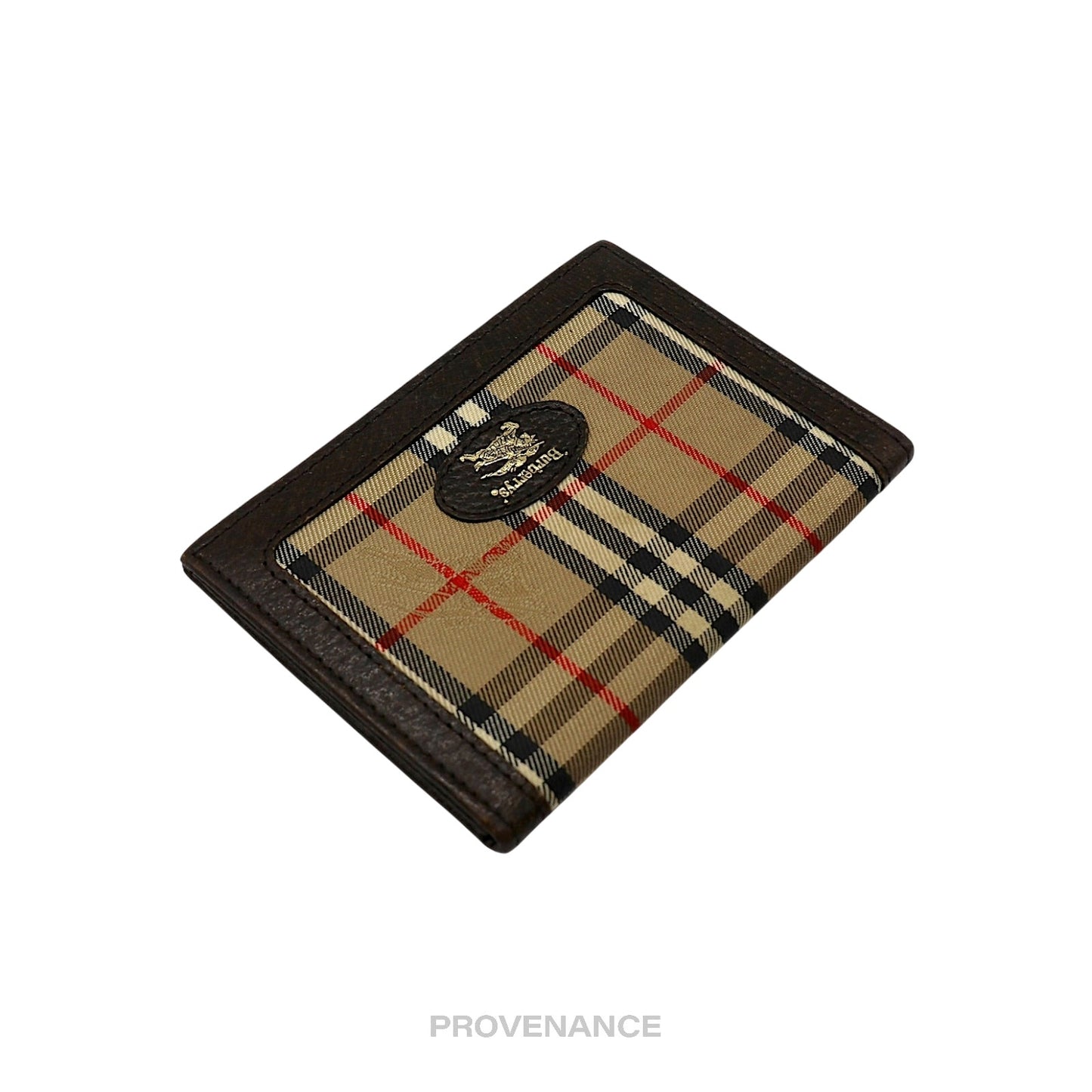 🔴 Burberry ID Card Wallet - Nova Check