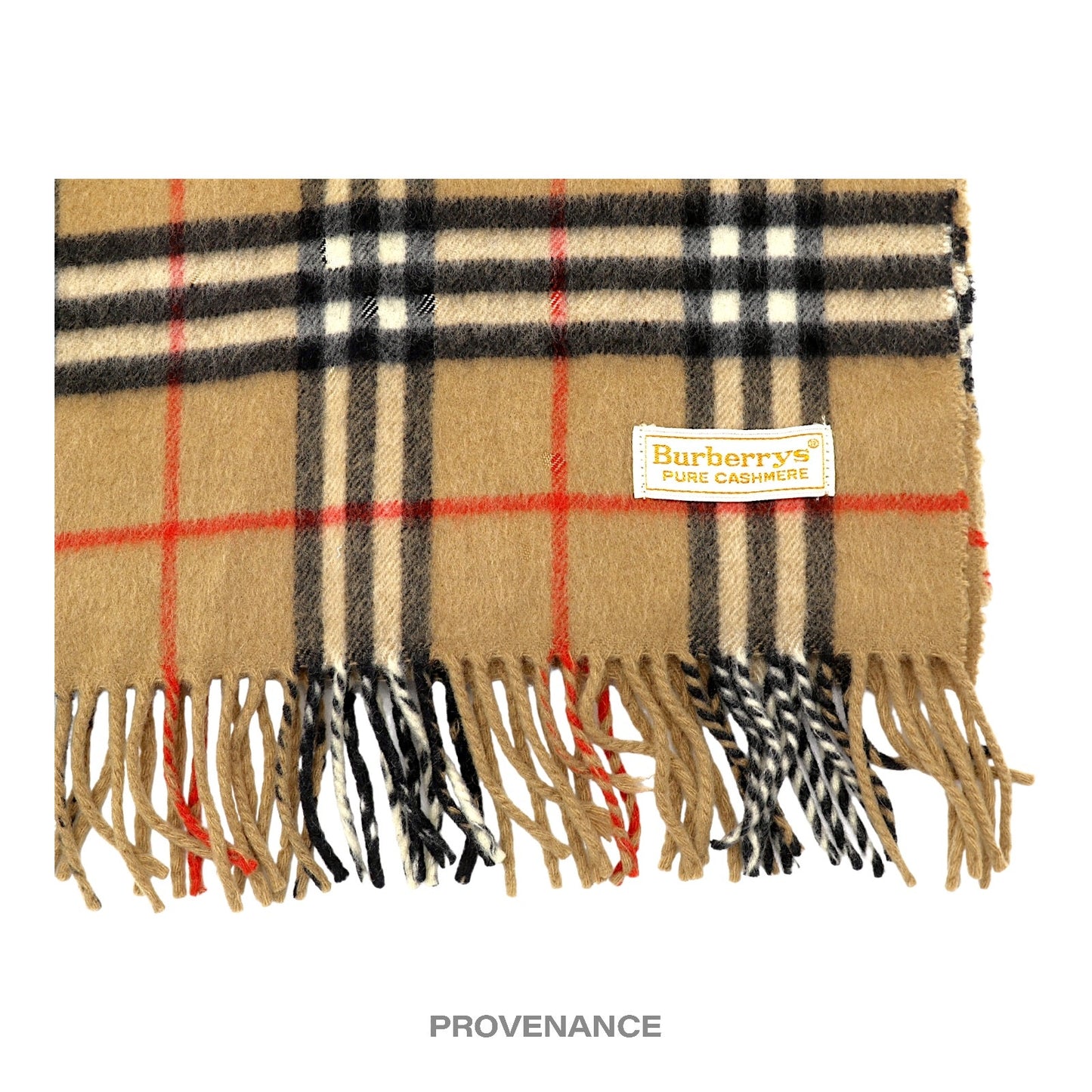 🔴 Burberry Scarf - PURE CASHMERE Nova Check