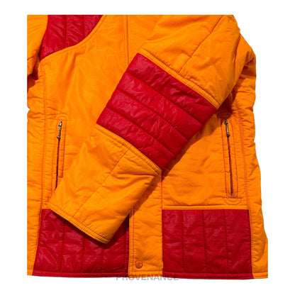 🔴 Moncler Light Ski Jacket Coat - Orange/Red