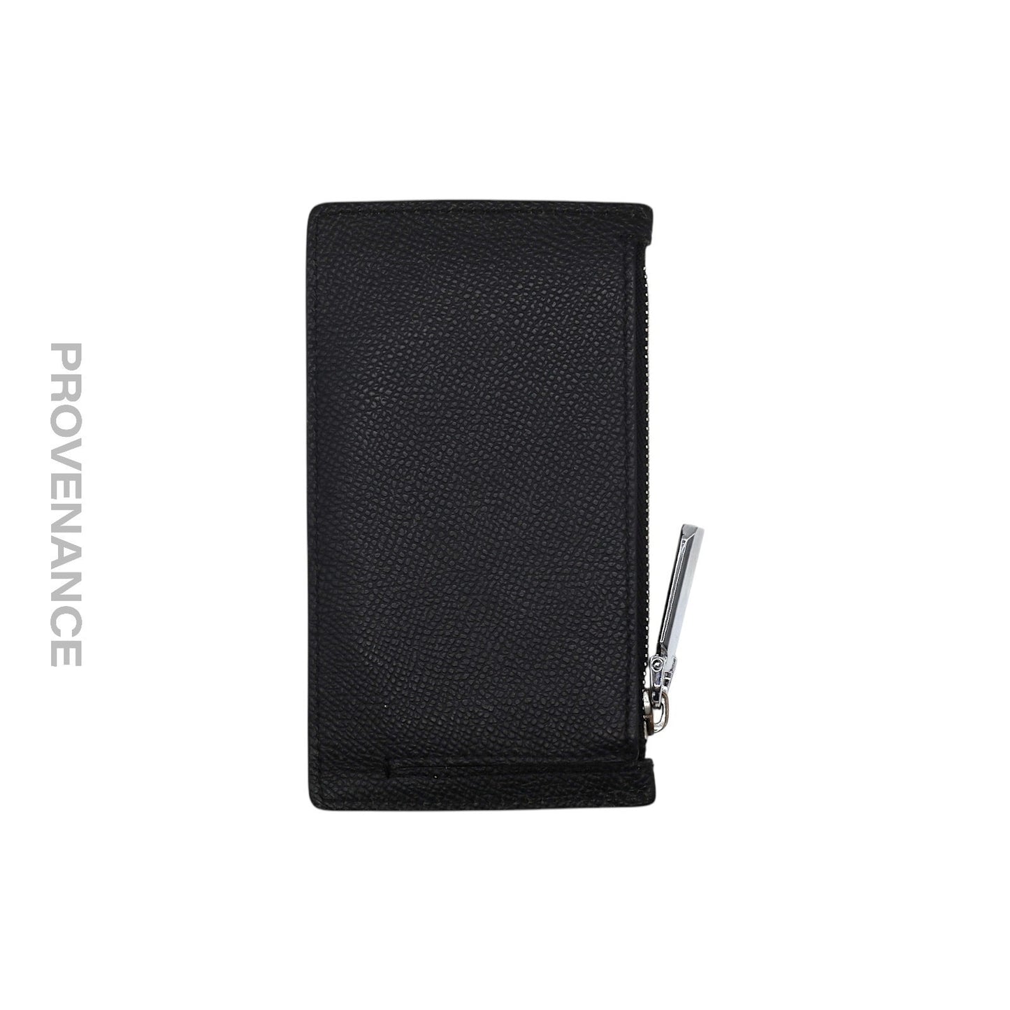 🔴 Givenchy Vertical Card Holder Wallet - Black Yellow