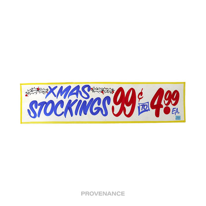 🔴 Honest Ed's Sign Toronto - XMAS Stockings 99c TO 4.99 EA.