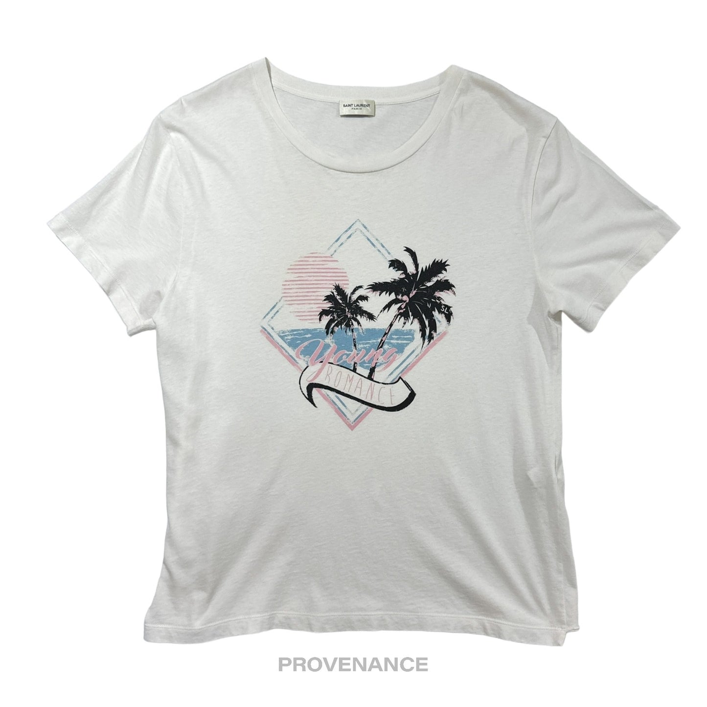 🔴 Saint Laurent Paris SLP T Shirt - Young Romance M