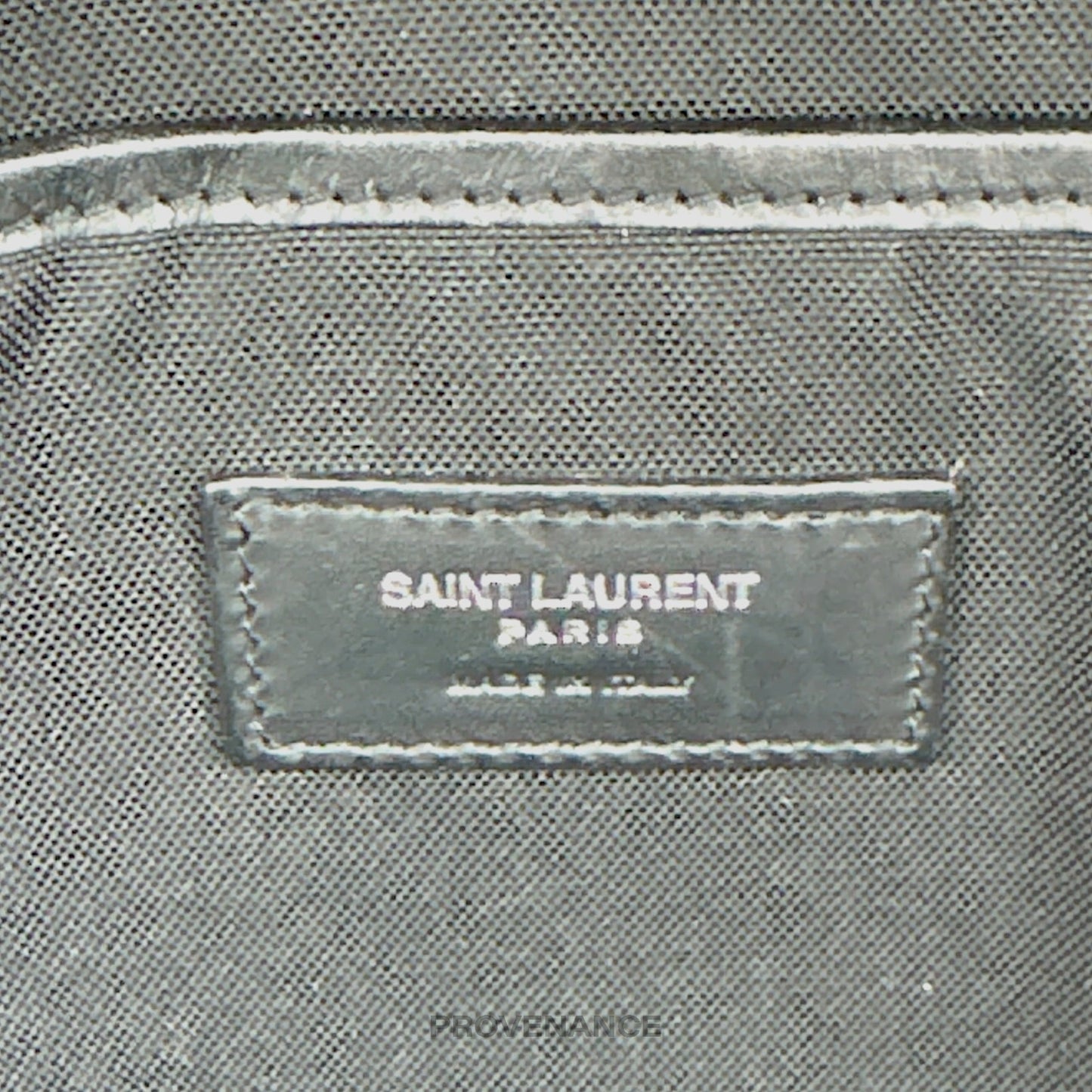 🔴 Saint Laurent Paris SLP City Backpack Bag - Black Suede