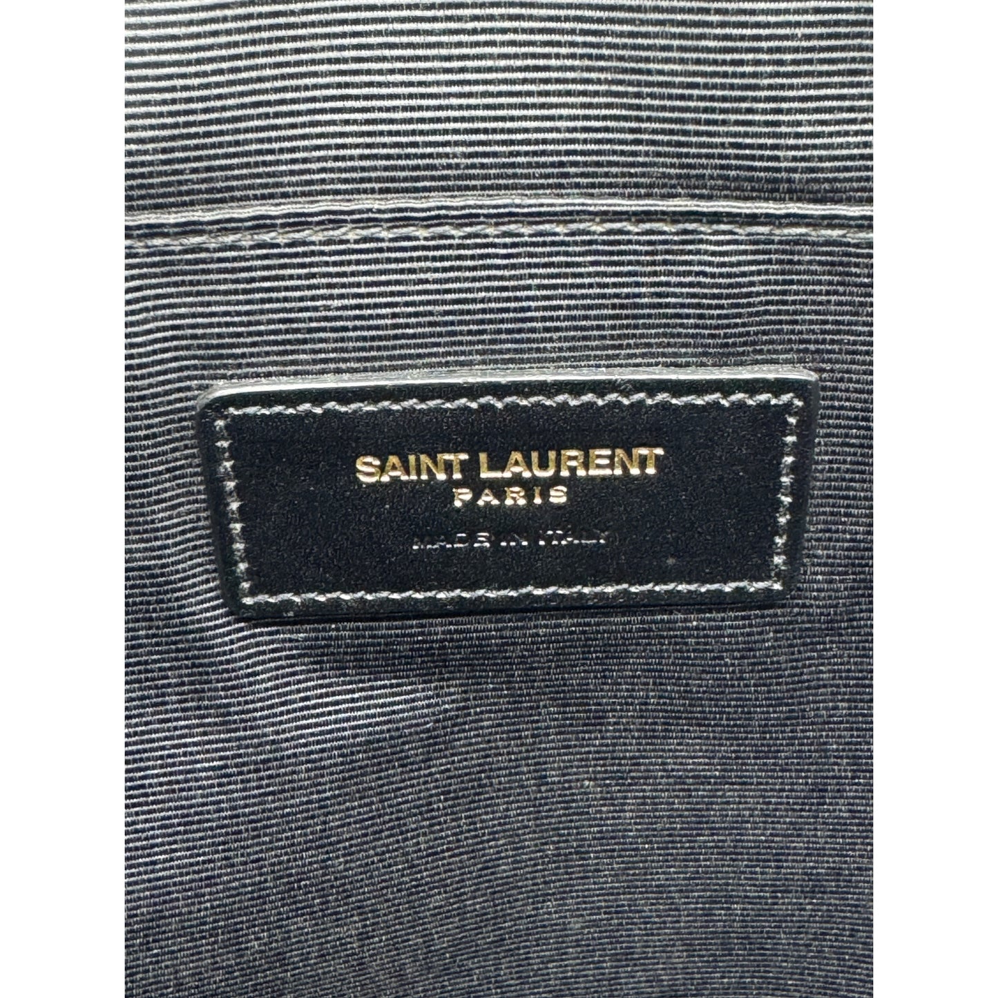 🔴 Saint Laurent Paris SLP Zip Pouch - Monogram Stars