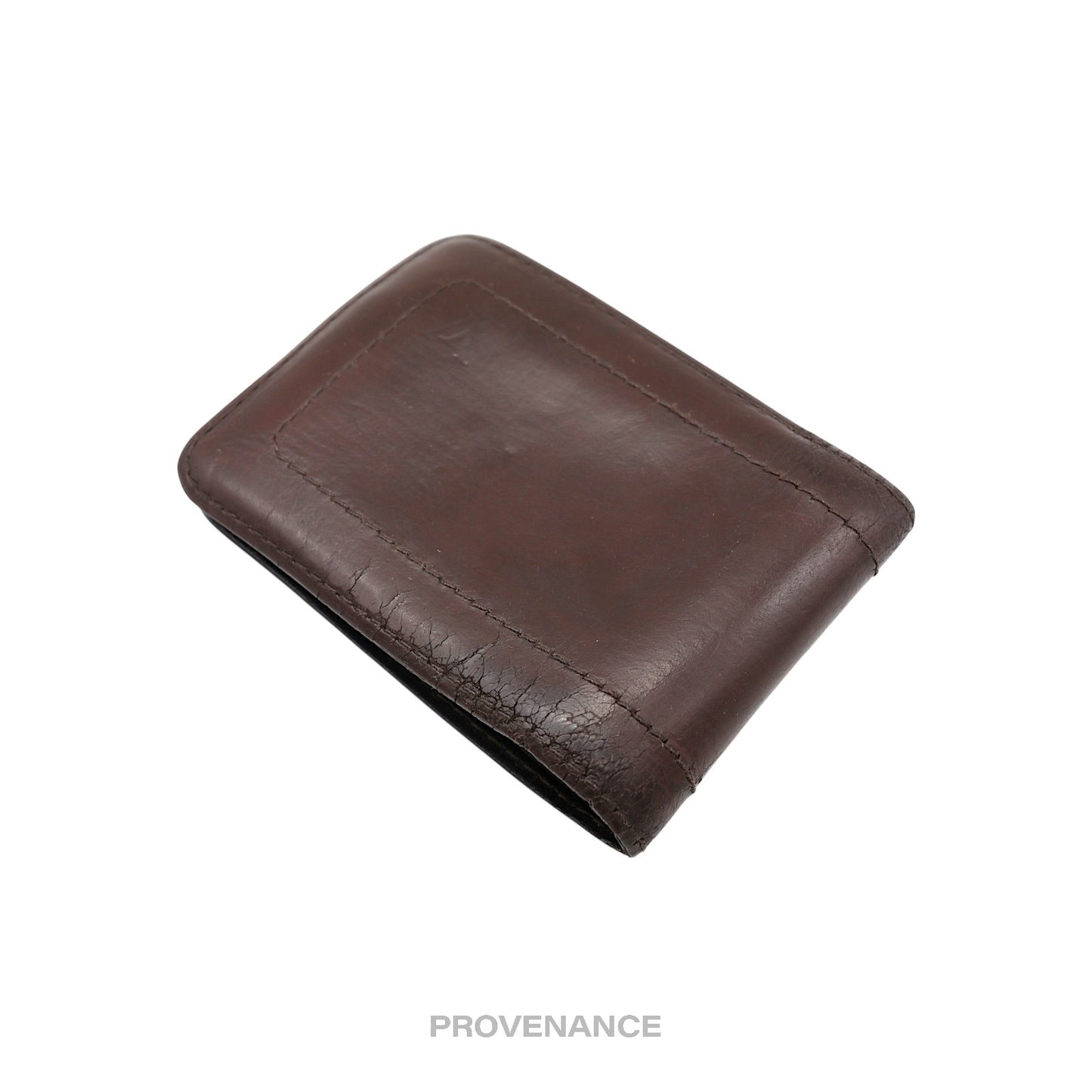 🔴 Louis Vuitton 6CC Bifold Wallet - Utah Brown Leather