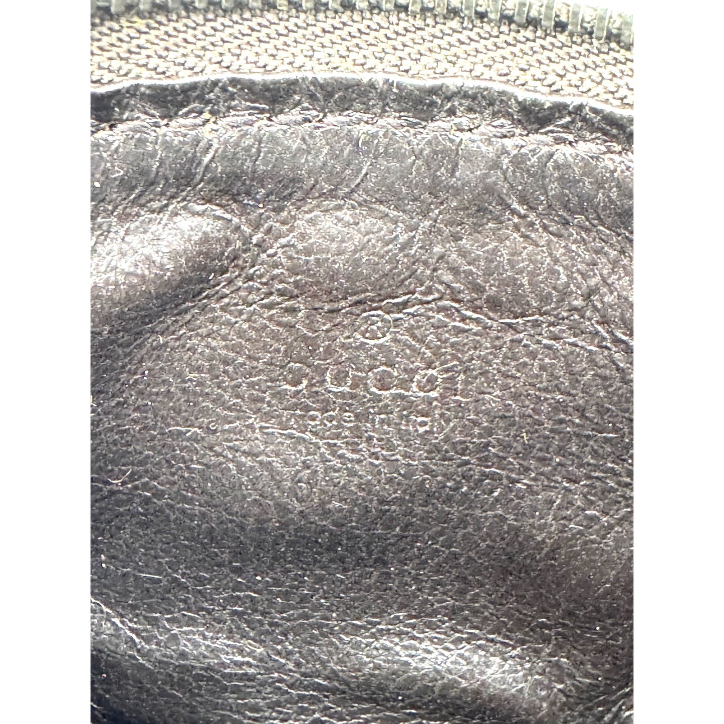 🔴 Gucci Key Pouch Cles - Chocolate Diamante Leather