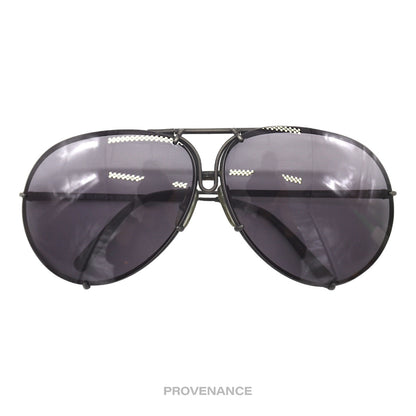 🔴 Porsche 5621 Vintage Sunglasses (Kim Kardashian) - Black