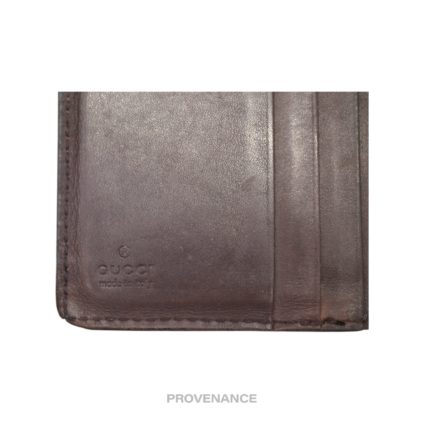 🔴 Gucci Pocket Organizer Wallet - Chocolate GG Guccissima