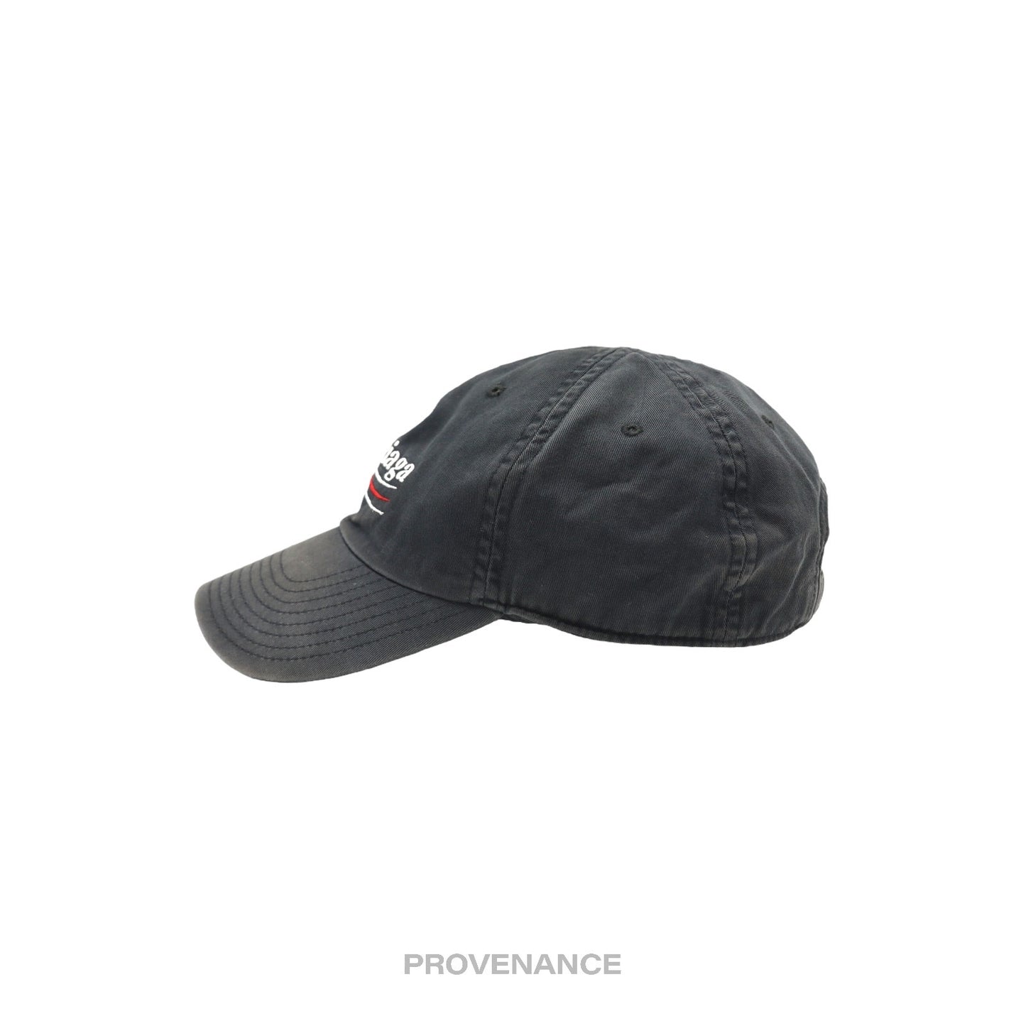 🔴 Balenciaga Political Campaign Cap Hat - Washed Black