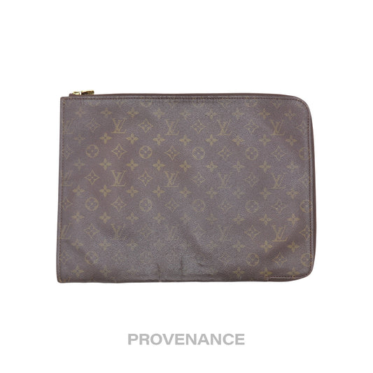 🔴 Louis Vuitton Zip Pochette Jour GM Bag - Monogram