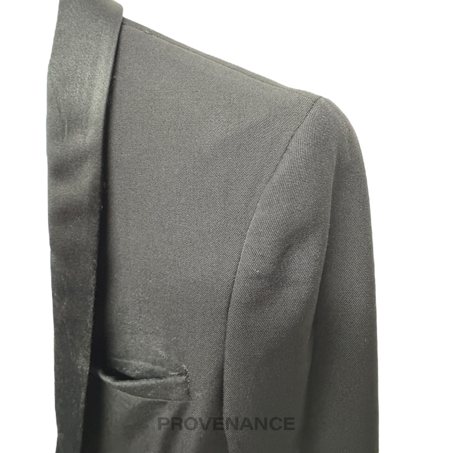 🔴 Saint Laurent Paris SLP Destroyed Tuxedo Dinner Jacket 44