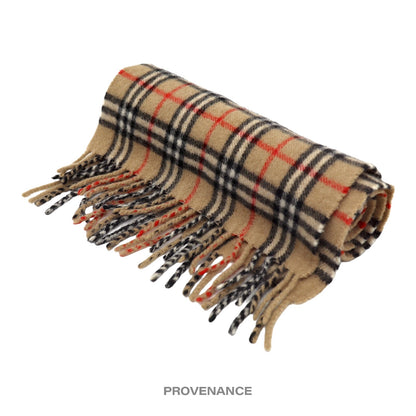 🔴 Burberry Scarf - Nova Check Pure Cashmere