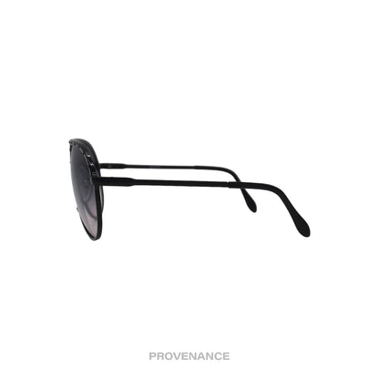 🔴 Alpina M1 Vintage Sunglasses - Black/Black