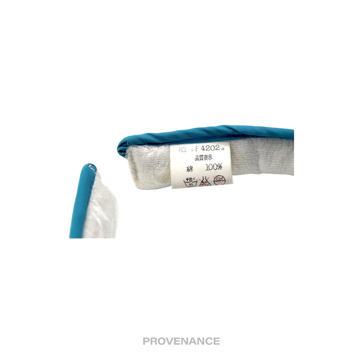 🔴 Christian Dior CD Sports Logo Visor - Turquoise Blue