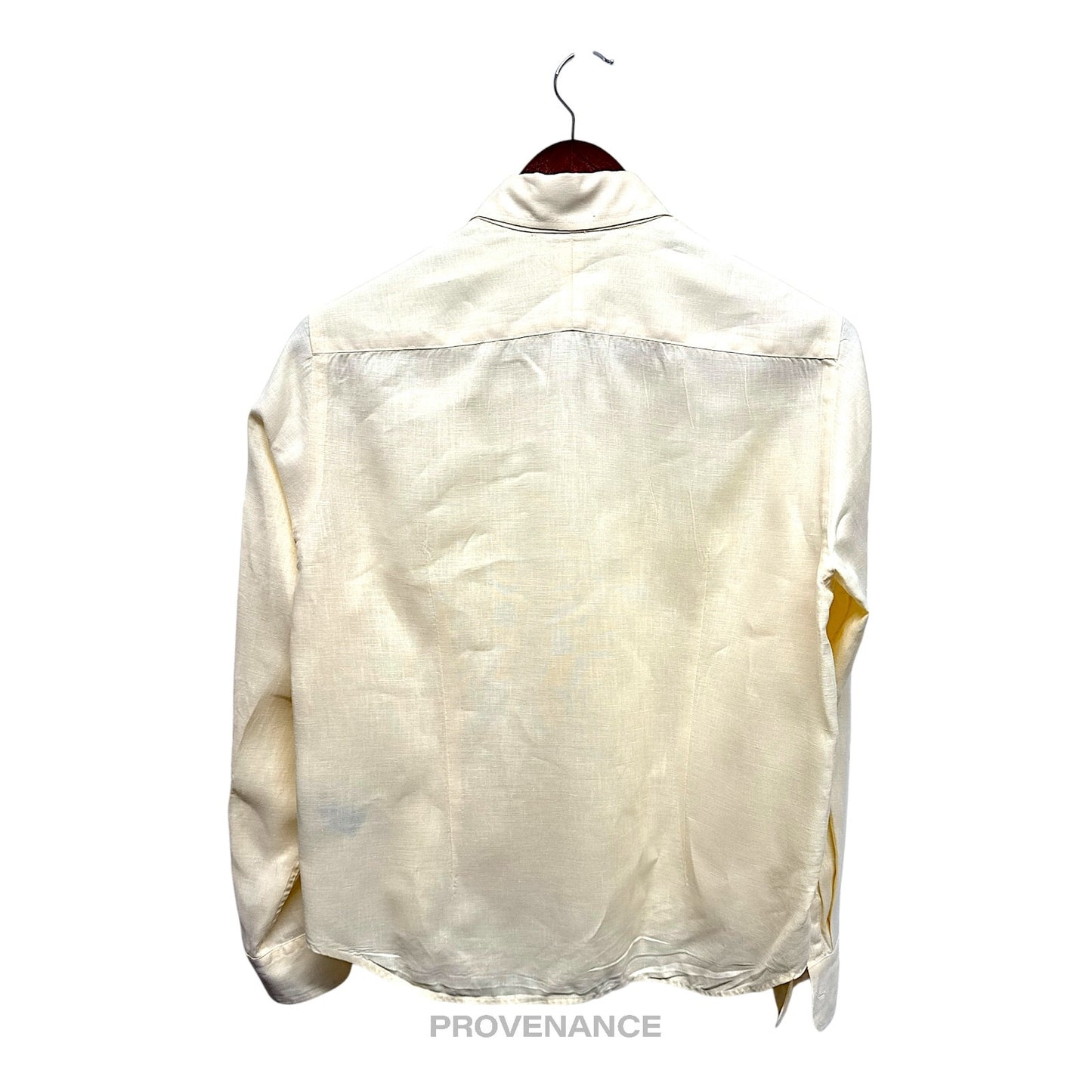 🔴 Lauren Ralph Lauren LInen Shirt - Cream M