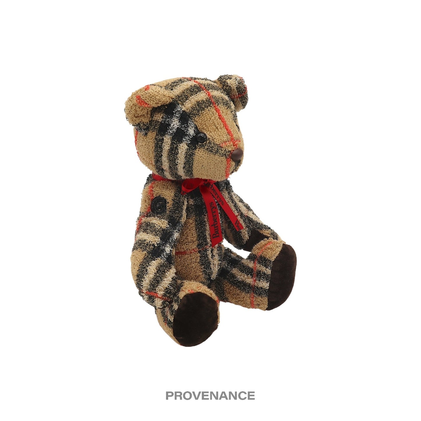 🔴 Burberry Teddy Bear - Nova Check Terry