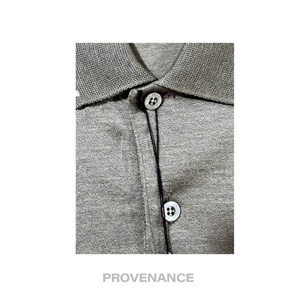 🔴 Lanvin Logo Polo Shirt - Khaki