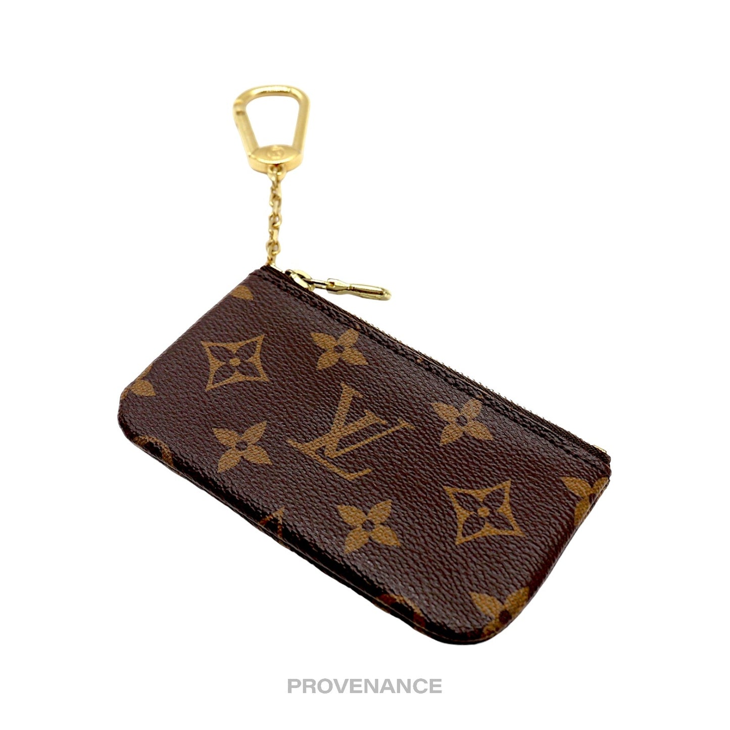 🔴 Louis Vuitton Key Pouch Cles - Monogram