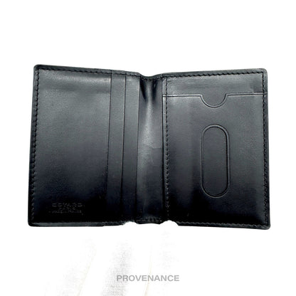 🔴 Goyard Saint-Marc Card Holder Wallet - Black Goyardine