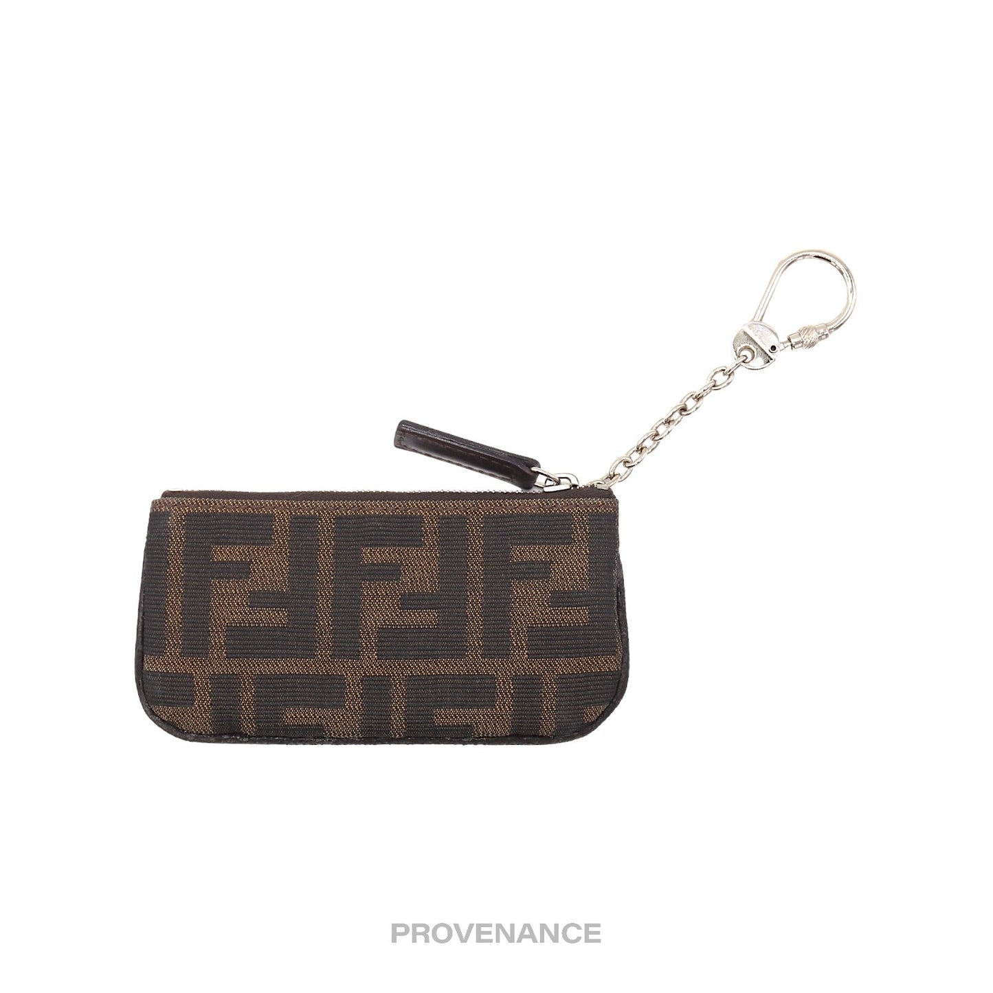 🔴 Fendi Key Pouch Cles - FF Zucca Brown