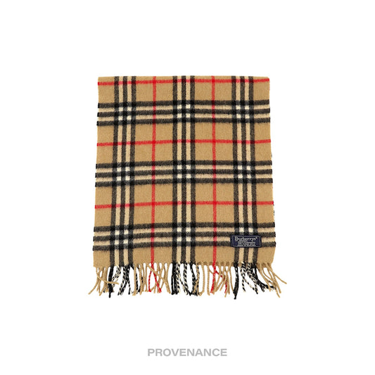 🔴 Burberry Scarf - "Burberrys" Nova Check Cashmere