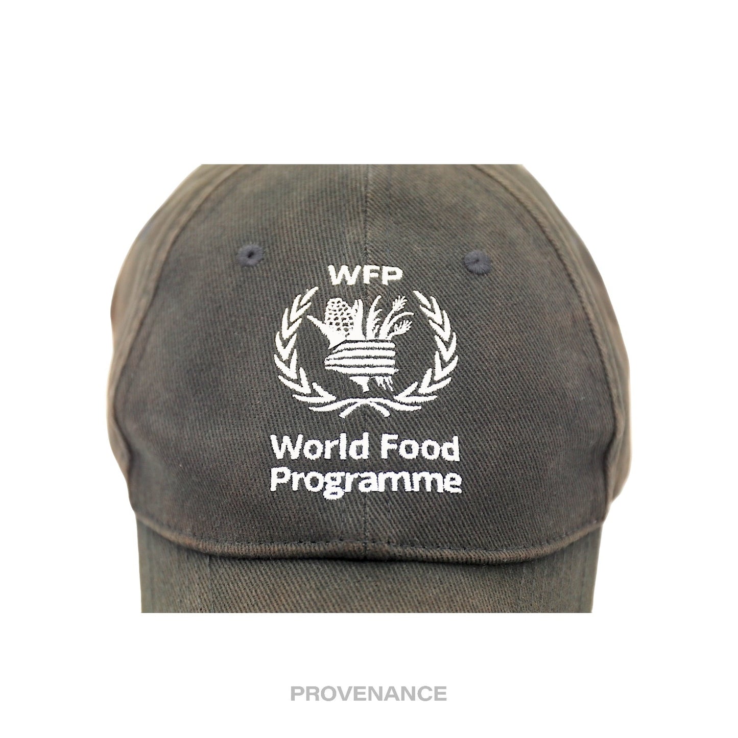 🔴 Balenciaga WFP World Food Programme Cap - Faded Black