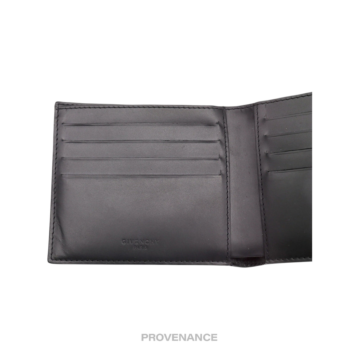 🔴 Givenchy 8CC Bifold Wallet - Monogram Stars