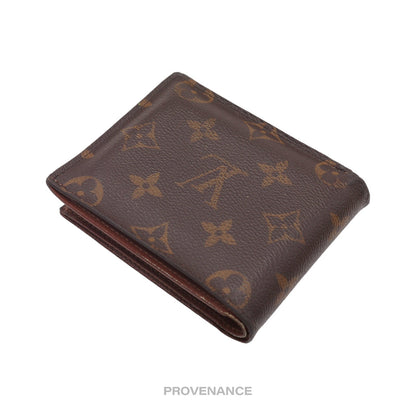 🔴 Louis Vuitton Marco Bifold Wallet NM - Monogram