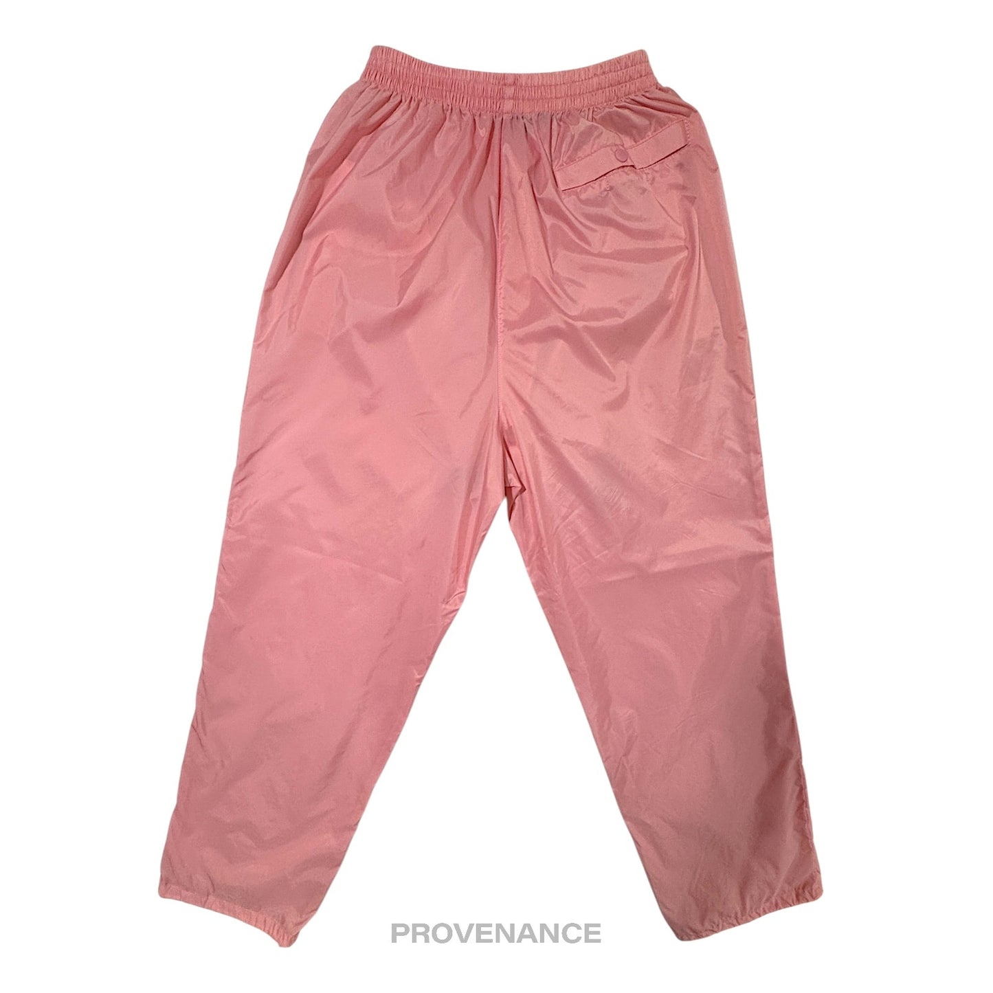 🔴 Balencigaa Sports Logo Nylon Tracksuit Set - Pink L