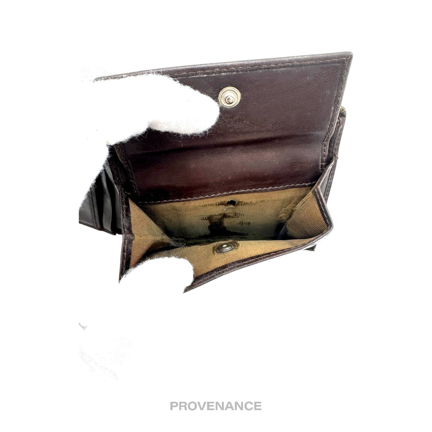 🔴 Fendi Bifold Wallet - FF Zucca