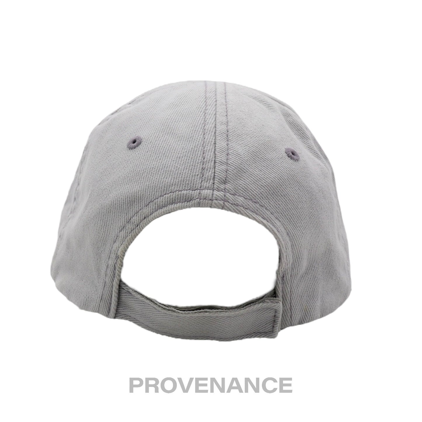 🔴  Balenciaga Embroidered Logo Cap - Grey