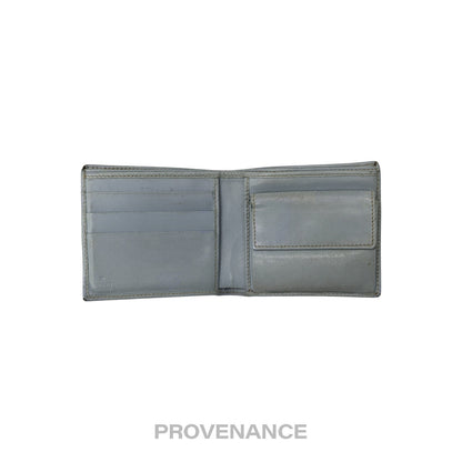 🔴 Gucci Bifold Wallet - GG Canvas Blue