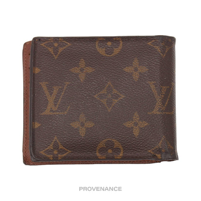 🔴 Louis Vuitton Marco Bifold Wallet NM - Monogram