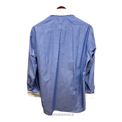 🔴 J. P. Tilford x Harry Rosen Shirt - Contrast Blue 15.5 33