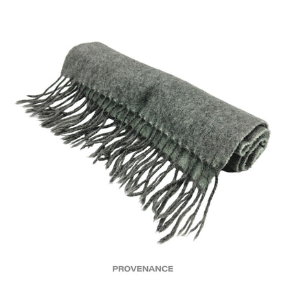 🔴 Givenchy Two-Tone Cashmere Scarf - Grey