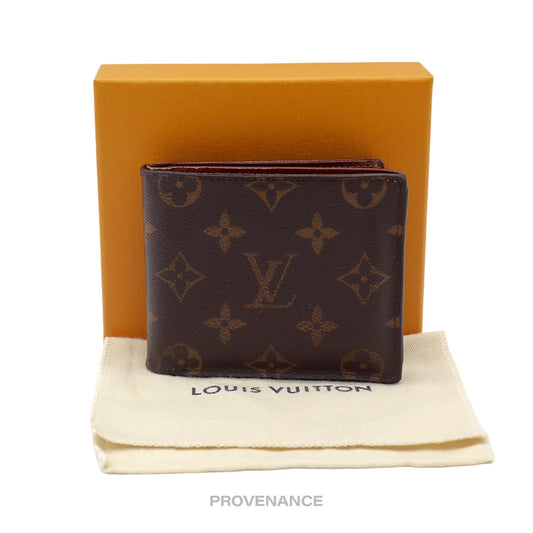 🔴 Louis Vuitton Marco Bifold Wallet NM - Monogram