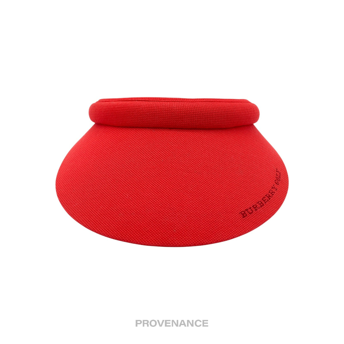🔴 Burberry Golf Visor - Nova Check Red