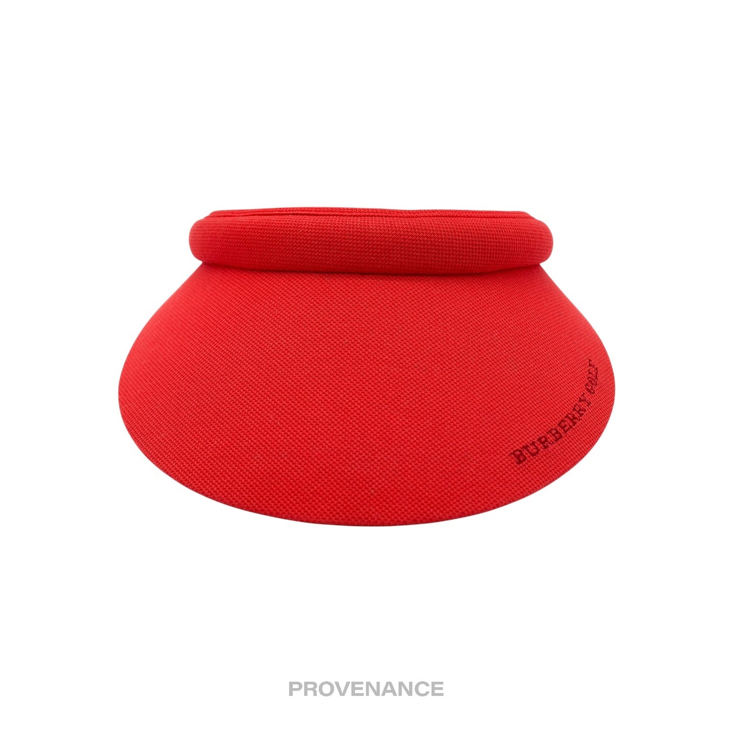 🔴 Burberry Golf Visor - Nova Check Red