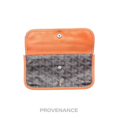 🔴 Goyard St. Louis Pouch - Black/Tan Goyardine