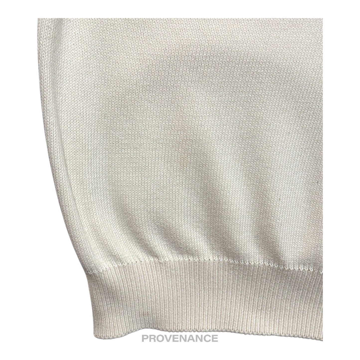 🔴 Burberry Golf Sweater Vest - Cream 42 XL