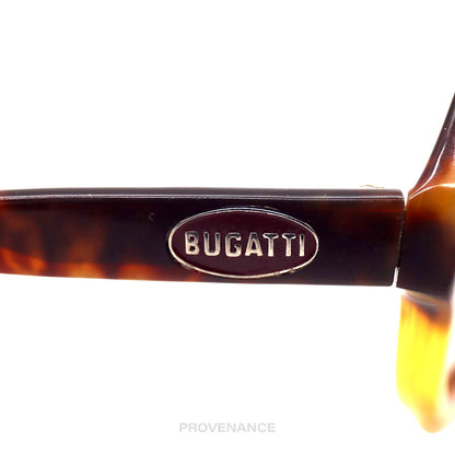 🔴 Bugatti Teardrop Logo Sunglasses - Havanna Brown