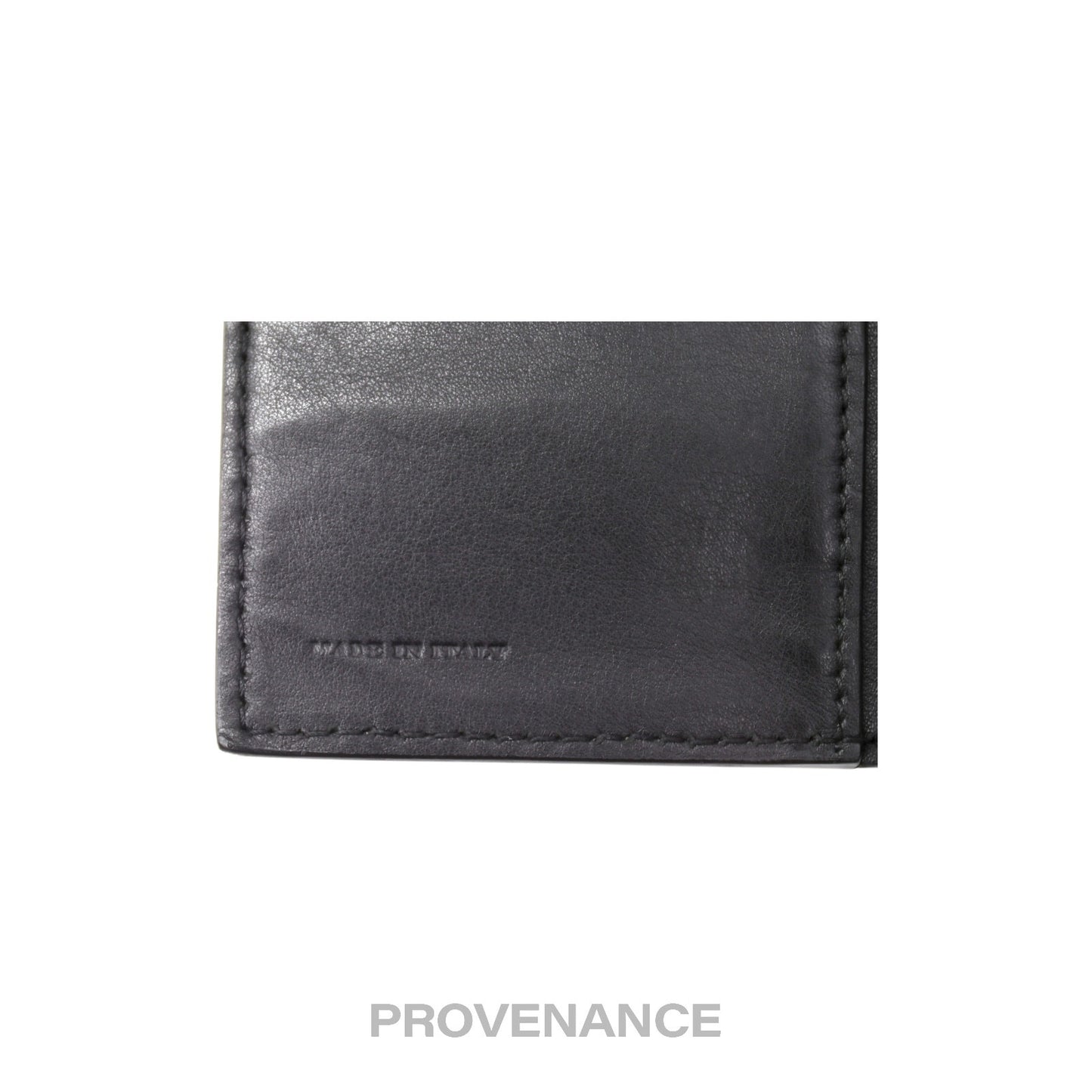 🔴 Burberry Logo Long Wallet - Black Leather